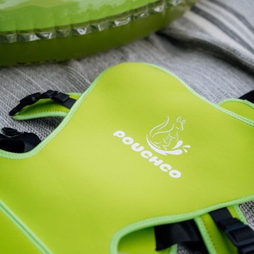 PouchCo Aqua Neoprene Waterproof Baby Carrier - Lime Green (Clearance Sale!!) Limited Stock! - Image 10
