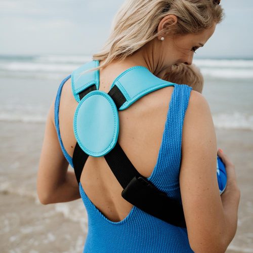 PouchCo Aqua Neoprene Waterproof Baby Carrier - Sky Blue (Clearance Sale!!)  Limited Stock! - Image 7