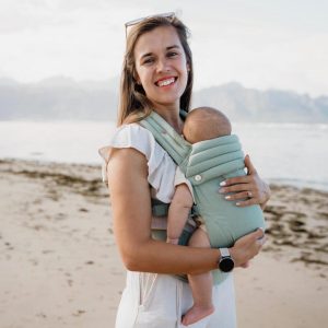 PouchCo Ergonomic Premium Baby Carrier - Olive
